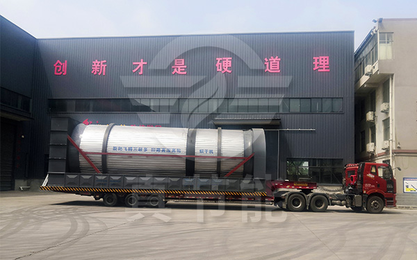 醬油渣烘干機(jī)運(yùn)輸現(xiàn)場