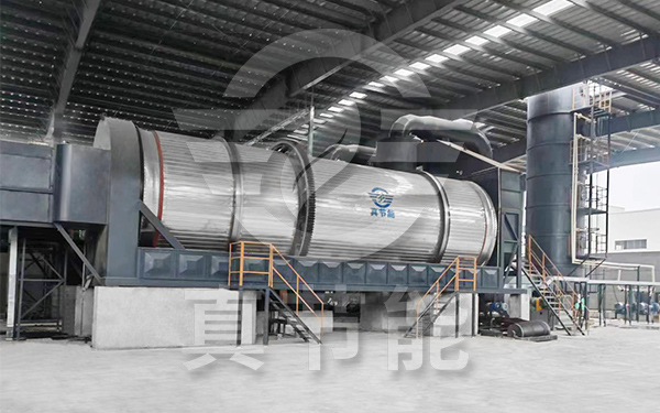 啤酒糟烘干設(shè)備運行現(xiàn)場